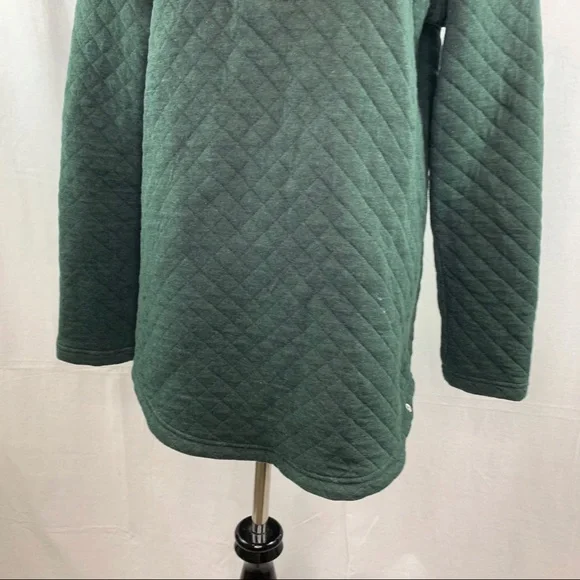 Marley Lilly monogram MLS quilted tunic sweatshirt NWT - Picture 3 of 16